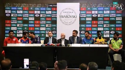 Download Video: HBL PSL 2019 Trophy Unveiling Ceremony and Captains' Press Conference | ASKardar