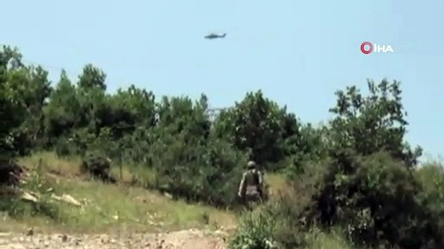 Bestler Dereler bölgesinde PKK’nın 6 sığınağı imha edildi