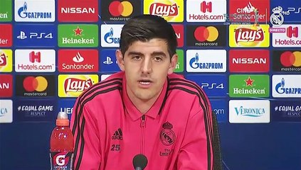 Courtois: "Cuando juegas en el Madrid optas a ganarlo todo"
