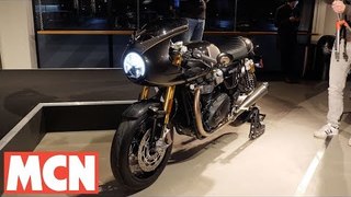 Triumph Thruxton TFC launch and Rocket TFC concept | MCN | Motorcyclenews.com