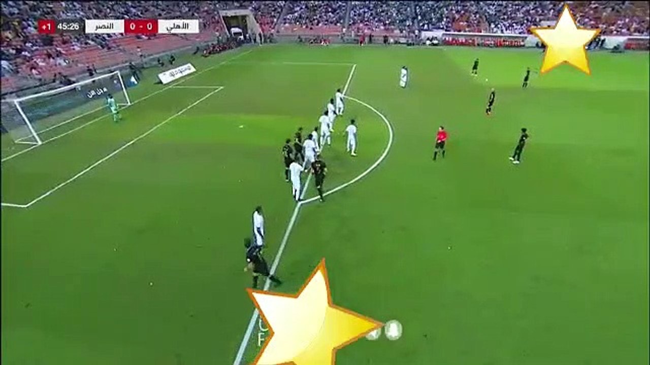 شاهد ..الغوليادور حمد الله يسجل هدف رائع في مرمى الأهلي