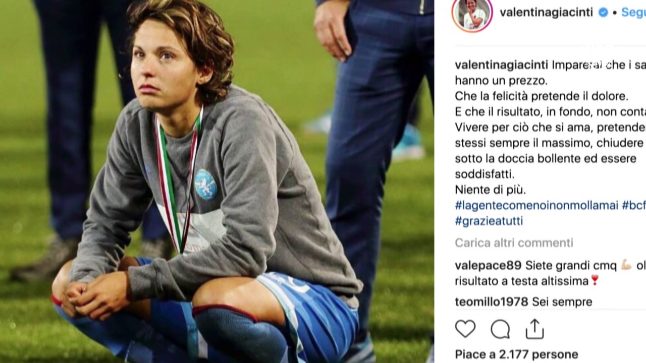 Giacinti: "Concentrate e determinate"