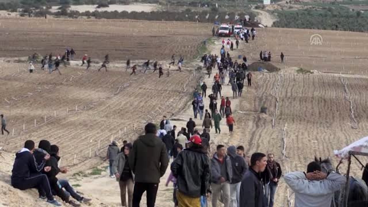 Gazze'de İsrail Ablukası Protestosu