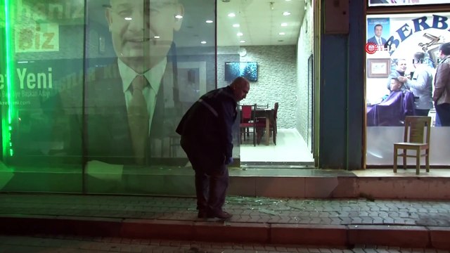 AK Parti seçim bürosuna molotoflu saldırı