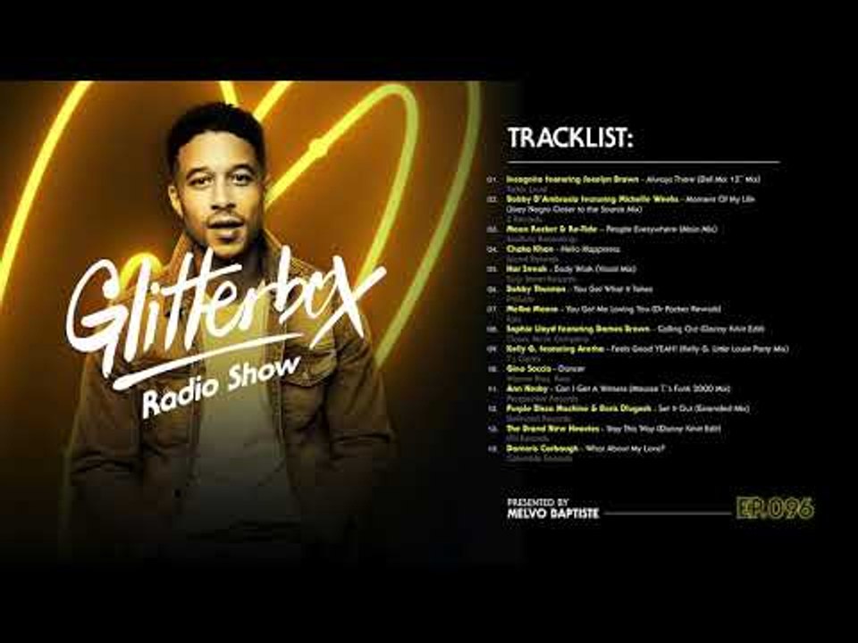 Glitterbox Radio Show 096 presented by Melvo Baptiste