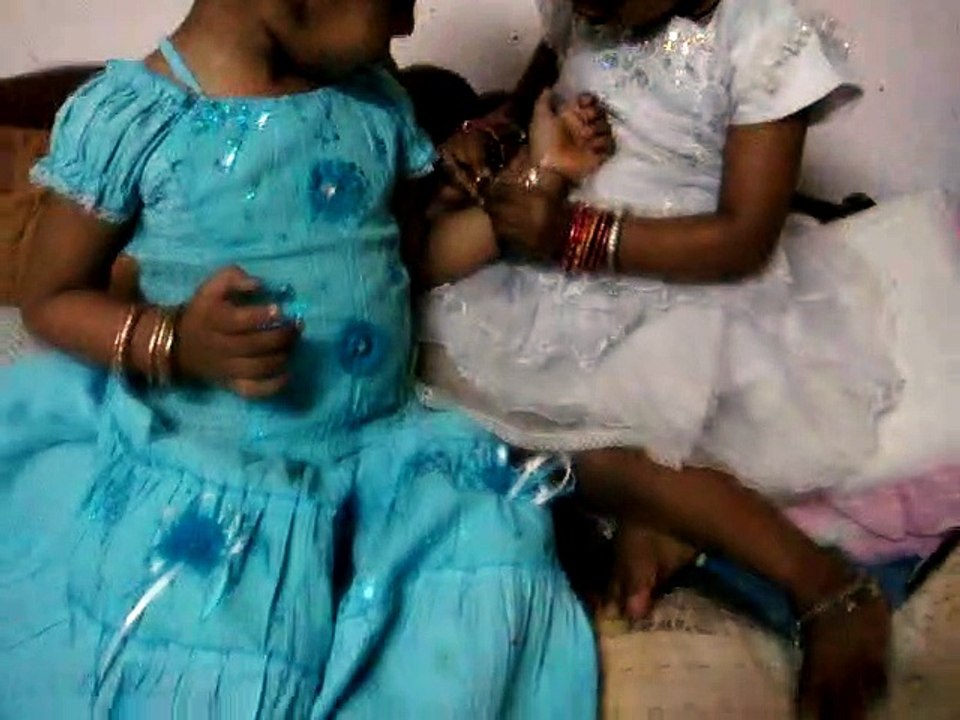 Two sisters bonding