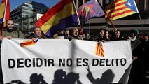 Διαδηλώσεις στη Μαδρίτη για τη δίκη των αυτονομιστών