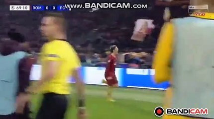 Goal Zaniolo (1-0) AS Roma  vs	FC Porto