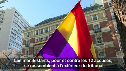 Espagne: début du procès des indépendantistes catalans