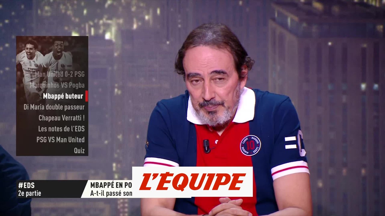 Roustan «Mbappé marque les esprits en seconde mi-temps» - Foot - EDS