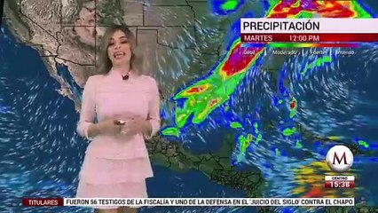 El clima para manana 13 de febrero, con Pamela Longoria