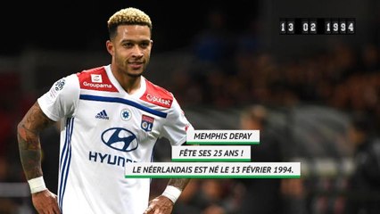 Né le 13 février - Memphis Depay fête ses 25 ans