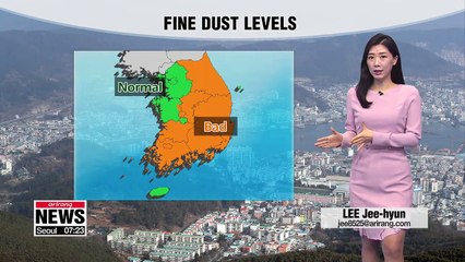 Dusty in most areas, colder morning _ 021319