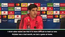 Real Madrid are continuing to improve - Courtois
