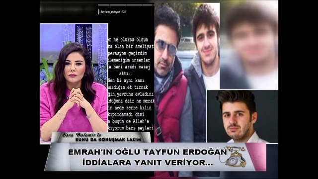 EMRAH'IN OĞLU TAYFUN iÇİNİ DÖKTÜ!