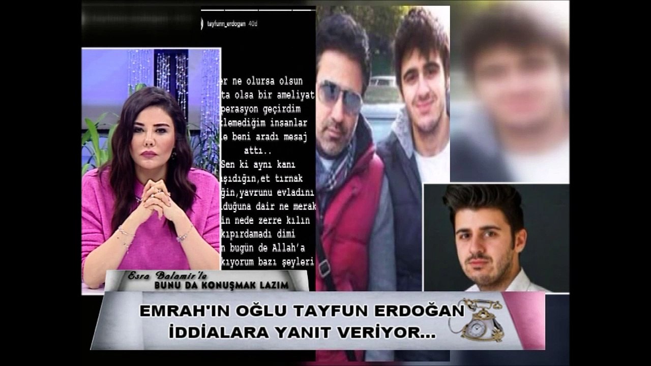 EMRAH'IN OĞLU TAYFUN iÇİNİ DÖKTÜ!