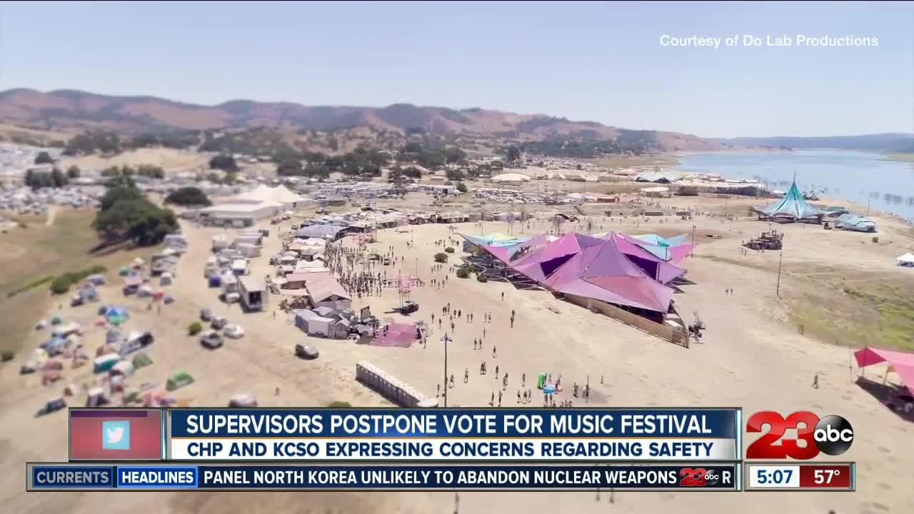 Supervisors postpone vote for Lightening in a bottle