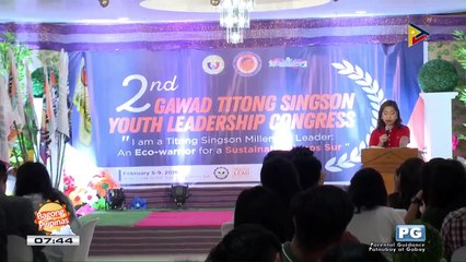 WWW: Titong Singson youth leadership congress