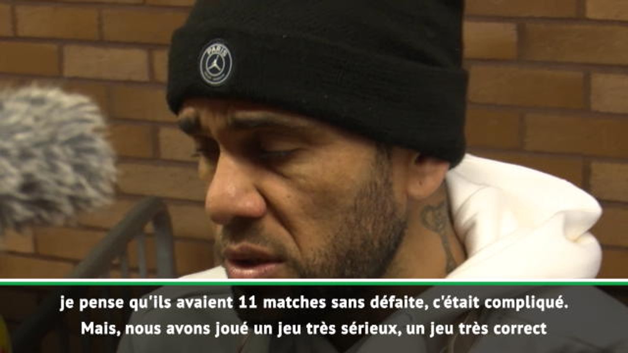 8es - Alves : "Nous avons joué un jeu très sérieux"
