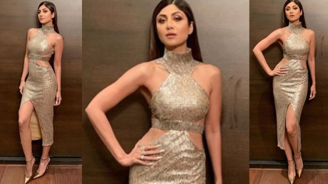 Shilpa Shetty grace the Filmfare Glamour and Style Awards; Watch video| FilmiBeat