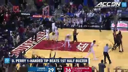 Louisville's Darius Perry Beats Buzzer With 1-Handed Tip