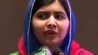 Malala landed in Pakistan with tears
