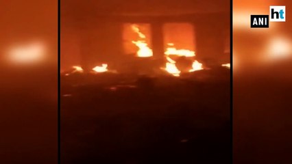 Download Video: Over 200 homes gutted in fire in Delhi's Paschim Puri