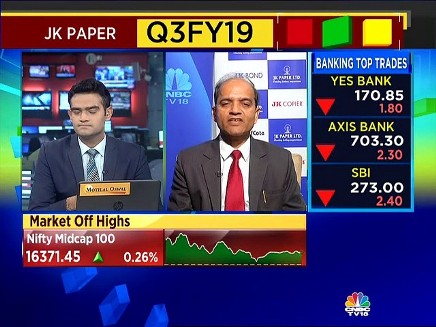 ⁣JK Paper on business outlook