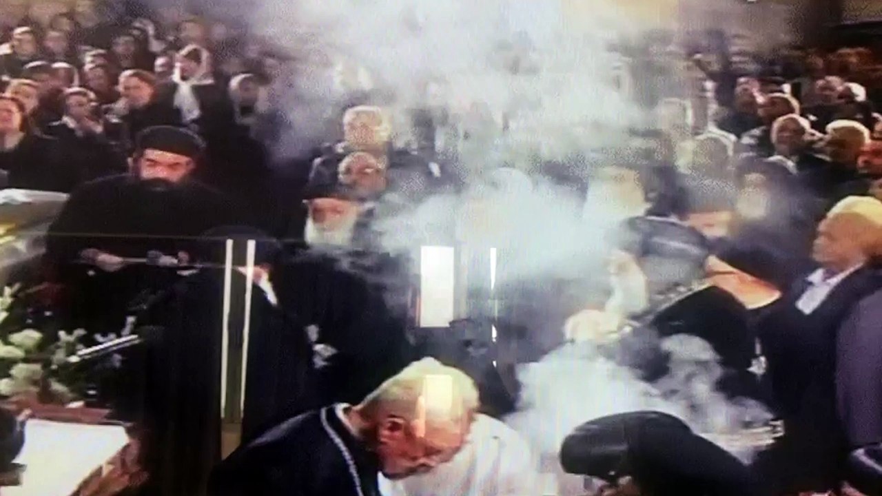 وصول البابا تواضروس إلى البطرسية ليترأس جنازة أسقف البحر الأحمر