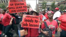 South Africans march against 'jobs bloodbath'
