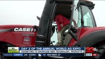 Day two of the Annual World Ag Expo: CASE IH Planter