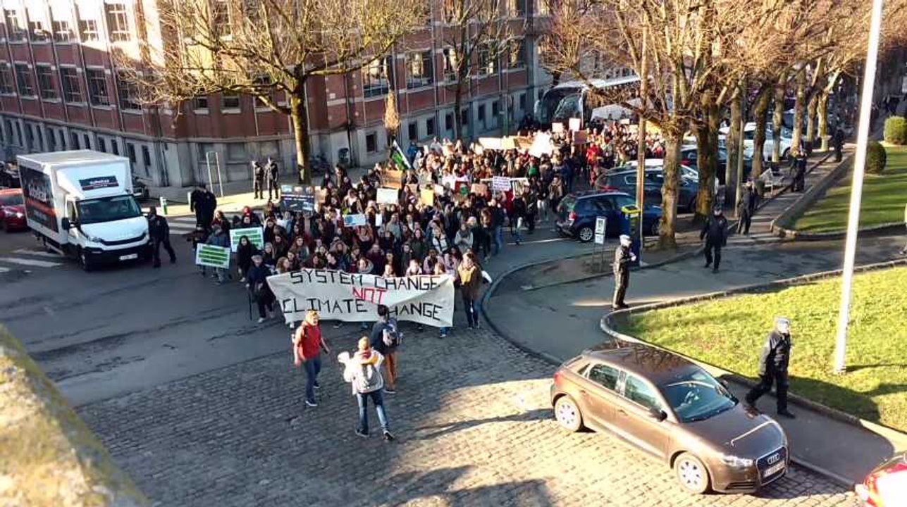 A Mons, les jeunes ont manifesté pour le climat