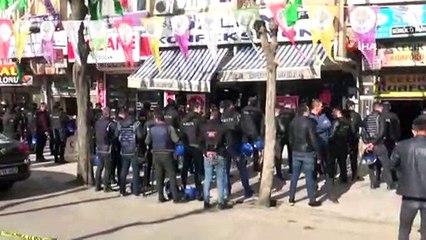 Siirt’te HDP’nin yürüyüşüne izin verilmedi