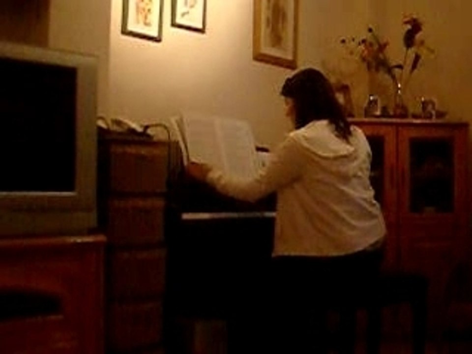 Laura au piano