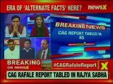 CAG report tabled in Rajya Sabha, Congress stages protest outside in Parliament