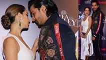 Kim Sharma goes Romantic with BF Harshvardhan Rane at Filmfare Glamour and Style Awards | Boldsky
