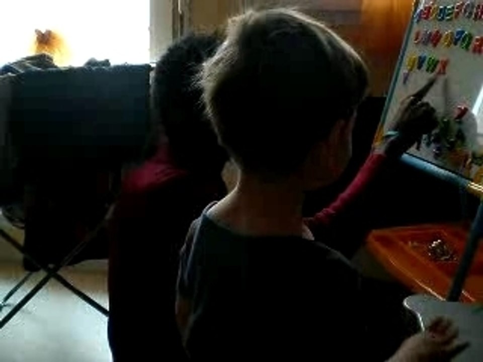 kylian et nounours