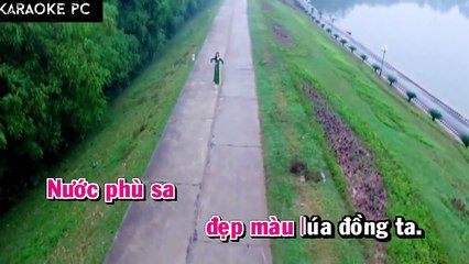 Karaoke Tình Yêu Của Đất Và Nước - Thu Hà
