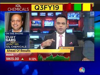 Vijay Garg of IOL Chemicals on Q3 numbers