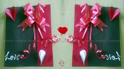 DIY Valentine Card - Handmade Easy Card for Valentine's Day