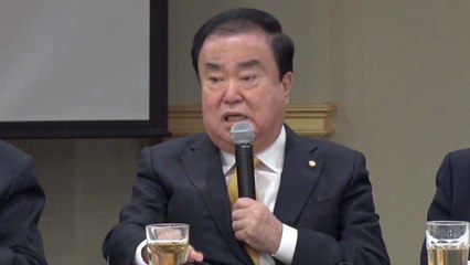 문희상 "'일왕사죄' 발언, 사과할 사안 아니다" / YTN