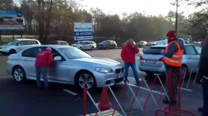 Verviers : le zoning de Petit-Rechain bloqué suite à la grève nationale de ce mercredi 13 février