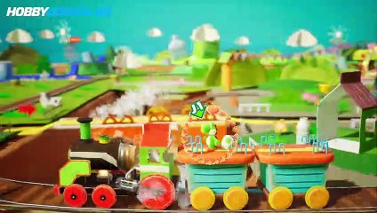 Gameplay de Yoshi's Crafted World