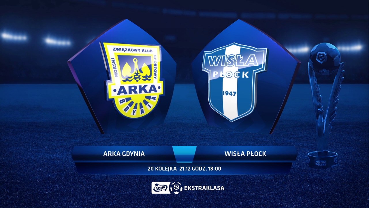 Arka Gdynia 3:3 Wisła Płock - Matchweek 20: HIGHLIGHTS