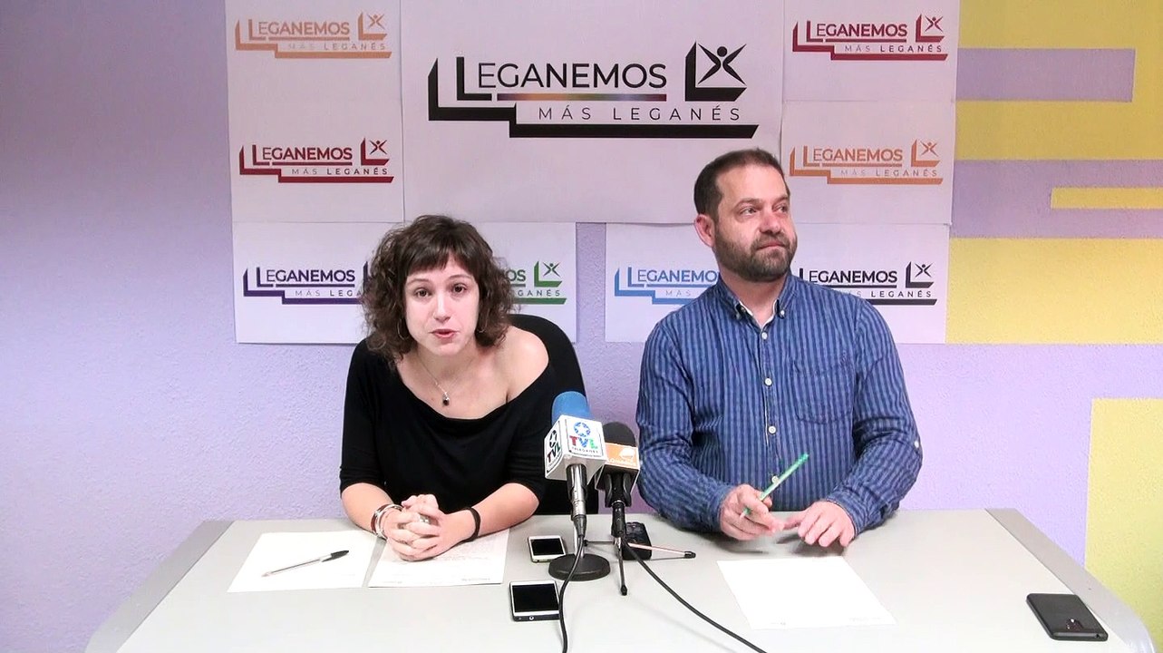 Rueda de prensa de Leganemos del 13 de febrero de 2019