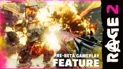 RAGE 2: 9 minuti di gioco in un nuovo video pre-beta (2019)