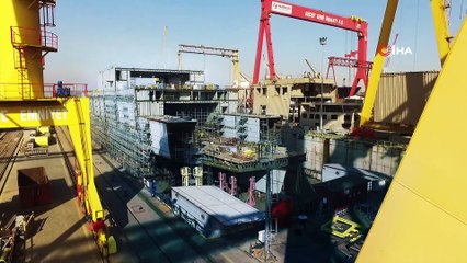 MSB, TCG Anadolu'nun videosunu paylaştı