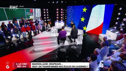 A la Une des GG : Marseillaise et drapeaux, veut-on transformer nos écoles en casernes ? - 13/02