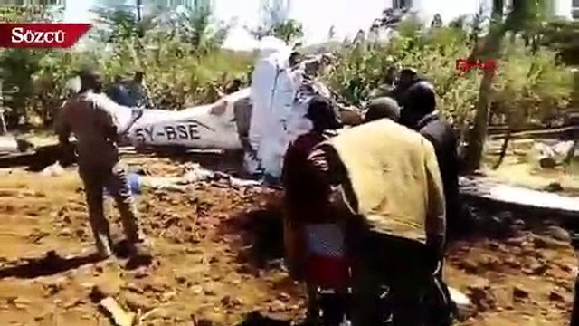 Kenya'da Cessna 206 tipi uçak düştü: 5 ölü