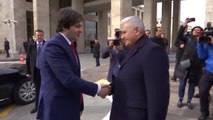 TBMM Başkanı Yıldırım, Gürcistan Meclis Başkanı Kobakhıdze ile Görüştü